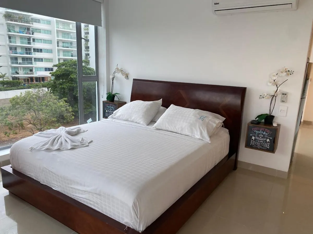 Playa Boquilla-Morros- Apto Cerca Hotel Americas Dentro De Condominio H Sonesta Cartagena 0*,  Kolumbie